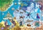1000 эл. Story Maps - Холодное сердце / Disney Maps Frozen / Clementoni 0