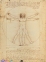 500 эл. Музейная Коллекция - Леонардо да Винчи. Витрувианский человек / Clementoni 0