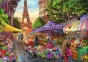 1000 эл. Tea Time - Цветочный рынок, Париж / MGL / Trefl 0