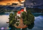 1000 эл. Photo Odyssey - Озеро Блед, Словения / Adobe Stock / Trefl 0