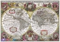 2000 ел. - Генріх Гондіус. Карта Землі, 1630 р. / Trefl 0