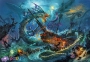 3000 эл. High Quality Collection - Подводная битва / Paolo Barbieri. The Underwater Battle / Clementoni 0