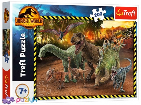 200 эл. - Мир Юрского периода-3. Динозавры Юрского периода / Jurassic Wotld: Dominion / Trefl