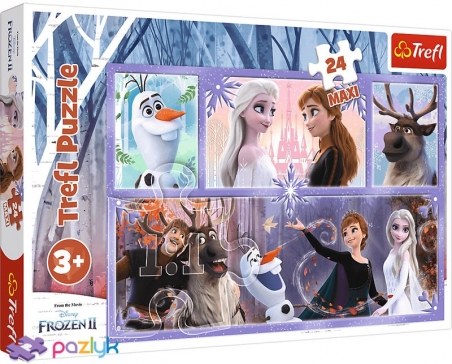 24 эл. Макси - Холодное сердце-2. Мир, полный магии / Disney Frozen 2 / Trefl