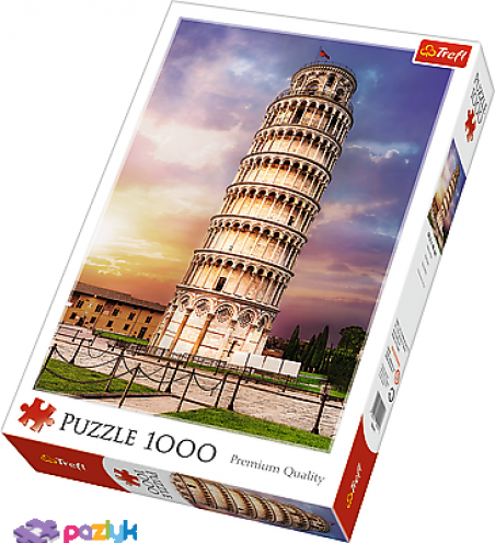 1000 ел. - Пізанська вежа, Піза, Італія / Trefl