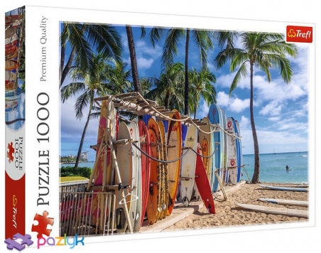 1000 эл. - Пляж Вайкики, Гавайи / Adobe Stock / Trefl