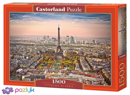 1500 эл. - Панорама Парижа / Castorland