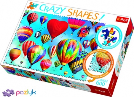 600 эл. Crazy Shapes - Цветные воздушные шары / Fotolia / Trefl