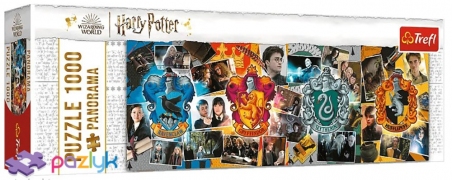 1000 эл. Panorama - Гарри Поттер. Четыре гильдии Хогвартса / Warner Bros. Entertainment Inc / Trefl