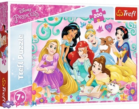 200 ел. - Щасливий світ Принцес / Disney Princess / Trefl