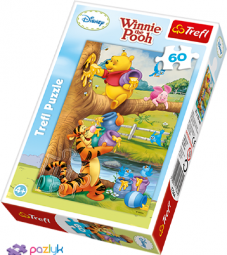 60 эл. – Винни Пух. Вкусно /Disney Winnie the Pooh / Trefl
