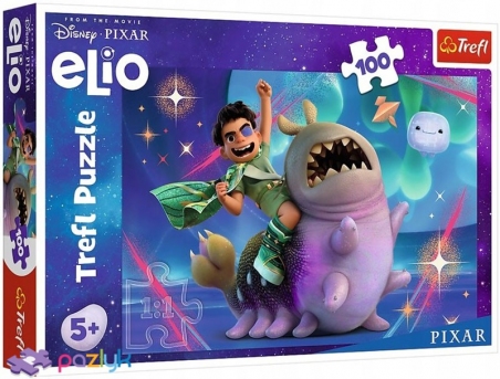 100 эл. - Элио и космическое приключение / Disney Pixar / Trefl 100 эл. - Элио и космическое приключение / Disney Pixar / Trefl