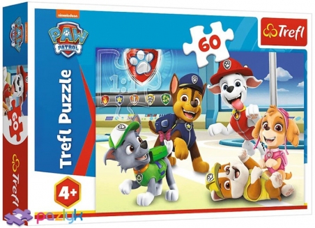 60 эл. - Щенячий патруль. В мире щенков / Viacom PAW Patrol / Trefl