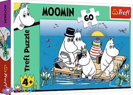 60 эл. - Муми-тролли на озере / R&B Licensing AB Moomins / Trefl