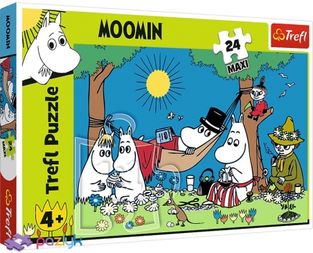 24 ел. Максі - Щасливий день Мумі-тролів / R&B Licensing AB Moomins / Trefl