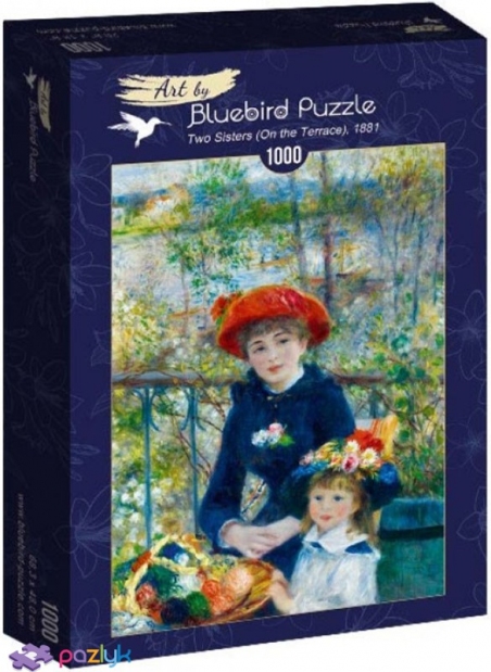 1000 ел. Art by Bluebird Puzzle - П'єр-Огюст Ренуар. Дві сестри / Bluebird Puzzle
