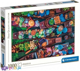 1000 ел. High Quality Collection - Тайський плавучий ринок / Clementoni