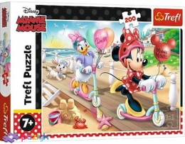 200 ел. - Мишка Мінні на пляжі / Disney Minnie / Trefl