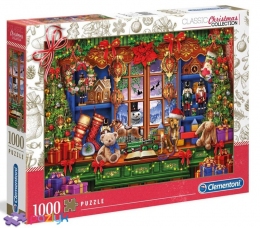 1000 эл. Christmas Collection - Старинное Рождество / Clementoni