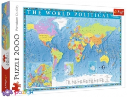 2000 ел. - Політична карта світу / Trefl