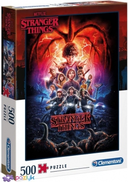 500 ел. Нетфлікс - Дивні дива / Netflix. Stranger Things / Clementoni