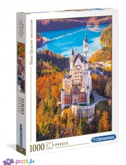 1000 ел. High Quality Collection - Замок Нойшванштайн, Баварія / Clementoni