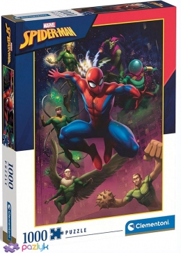 1000 ел. - Спайдермен / Marvel Spiderman / Clementoni