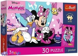 30 ел. Premium Plus Kids - Радісна Мінні / Disney Minnie / Trefl