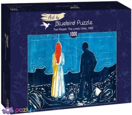 1000 эл. Art by Bluebird Puzzle - Эдвард Мунк. Два человека: Одинокие / Bluebird Puzzle