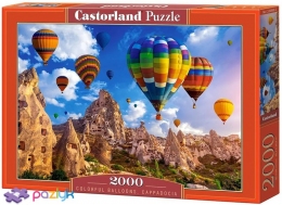 2000 эл. - Цветные воздушные шары, Каппадокия / Castorland