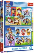 2 х 70 эл. - Щенячий патруль рулит / Viacom PAW Patrol / Trefl