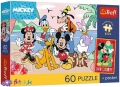60 ел. Premium Plus Kids - Мишка Міккі і друзі. Весела місія / Disney Mickey and friends / Trefl