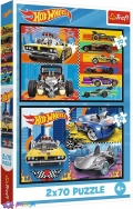 2 х 70 эл. - Игрушечные машинки Хот Вилс / Mattel, Hot Wheels / Trefl