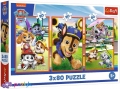3 х 80 эл. - Щенячий патруль. Дружественная стая / Viacom PAW Patrol / Trefl